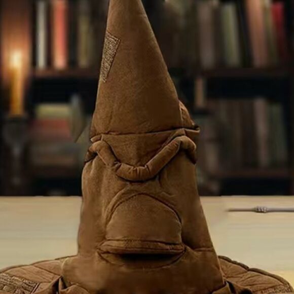 NWT Witches /  HarryP hat soft suede, like material, looks like it does in pics. - Picture 7 of 9